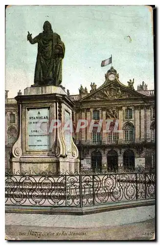 Cartes postales Nancy Statue du roi Stanislas