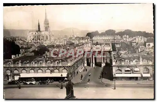 Cartes postales Nancy Place Stanislas vue de l'Hotel de Ville