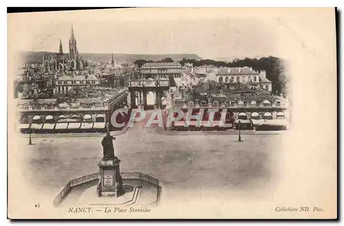 Cartes postales Nancy la Place Stanislas