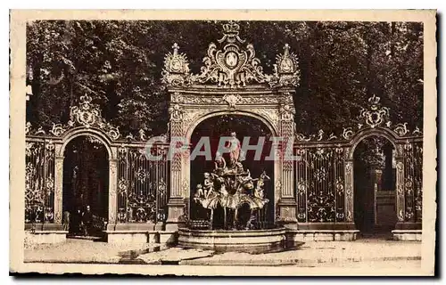 Cartes postales Nancy Place Stanislas Fontaine d'Amphitrie