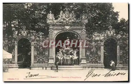 Cartes postales Nancy Fontaine d'Amphitrite