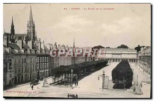 Cartes postales Nancy Place de la Carriere