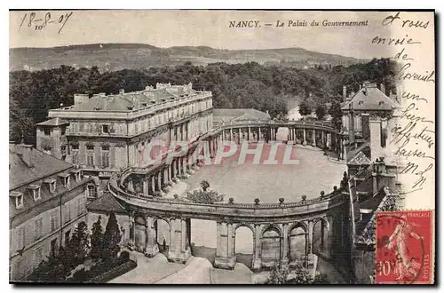 Cartes postales Nancy le Palais du Gouvernement