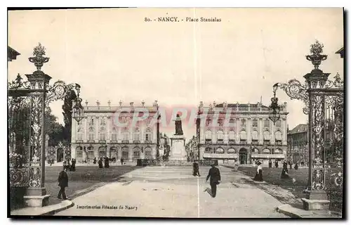 Cartes postales Nancy Place Stanislas