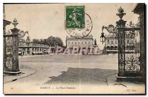 Cartes postales Nancy la Place Stanislas