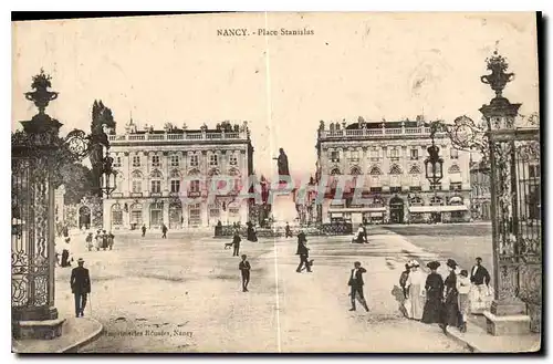 Cartes postales Nancy la Place Stanislas