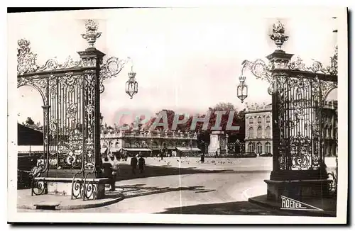 Cartes postales Nancy les Grilles Jean Lamour