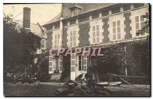 CARTE PHOTO Maison