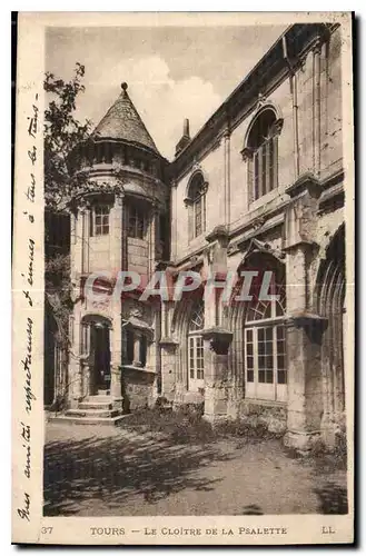 Cartes postales Tours le Cloitre de la Psalette