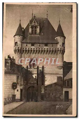 Cartes postales Chateaux de la Loire Chateau de loches la Porte des Cordeliers Tour feodale du XV siecle