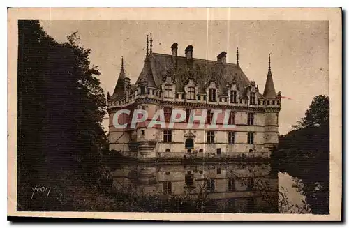 Cartes postales Chateaux de la Loire Chateau d'Azay le Rideau