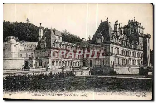 Ansichtskarte AK Chateau de Villandry fin du XVI siecle