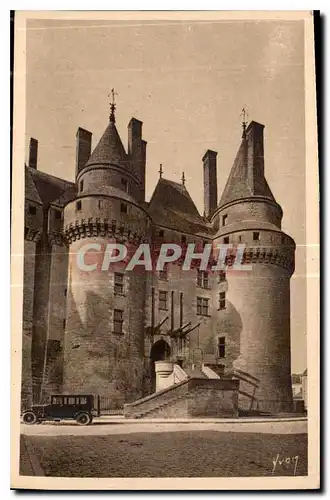 Ansichtskarte AK Langeais Indre et loire l'Entree du Chateau