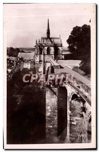 Cartes postales Chateaux de la Loire Chateau d'Amboise la Chapelle St Hubert