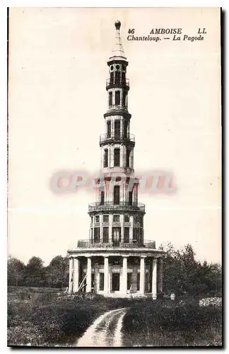 Ansichtskarte AK Amboise Chanteloup la Pagode