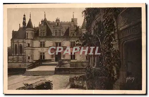 Cartes postales Chateaux de la Loire Chateau de Chenonceaux Aile Thomas Bohier et detail de la Tour des Marques