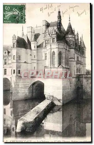 Ansichtskarte AK Chenonceaux le Chateau l'Aile Thomas Bohier