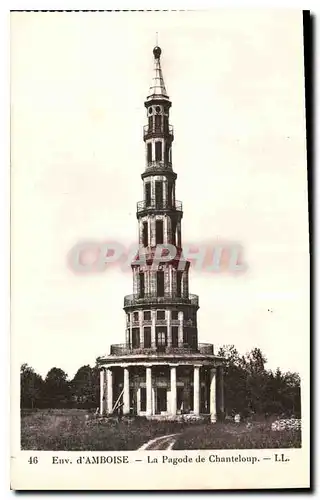 Ansichtskarte AK Env d'Amboise la Pagode de Chanteloup