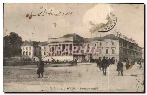 Cartes postales Tours Palais de Justice