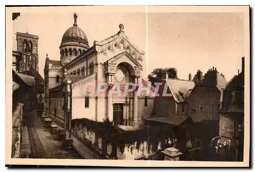 Cartes postales Tours Indre et Loire la Basilique St Martin et la Tour Charlemagne dans le fond