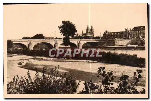 Cartes postales Tours Indre et Loire le Pont de Pierre XVIII siecle