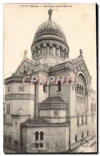 Cartes postales Tours Basilique Saint Martin