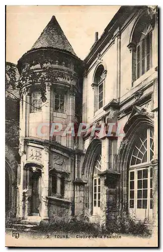 Cartes postales Tours Cloitre de la Psalette