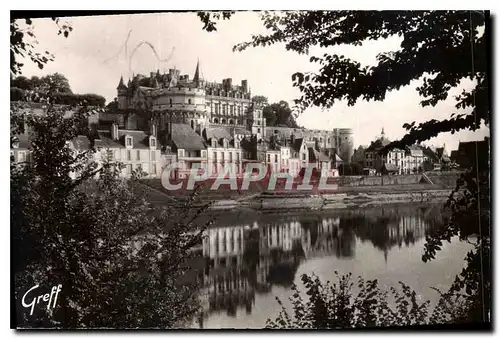 Ansichtskarte AK Chateaux de la Loire Amboise Indre et Loire le Chateau encadre dans la Verdure