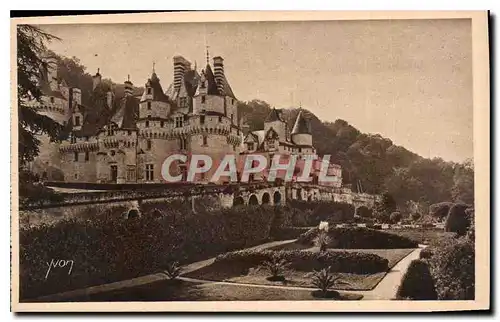 Cartes postales Chateaux de la Loire Chateau Chateau de rigny Usee vue d'ensemble Nord Est