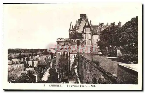 Cartes postales Amboise la Grosse Tour