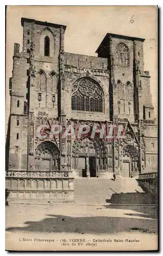 Ansichtskarte AK L'Isere pittoresque Vienne cathedrale Saint Maurice date du XI siecle