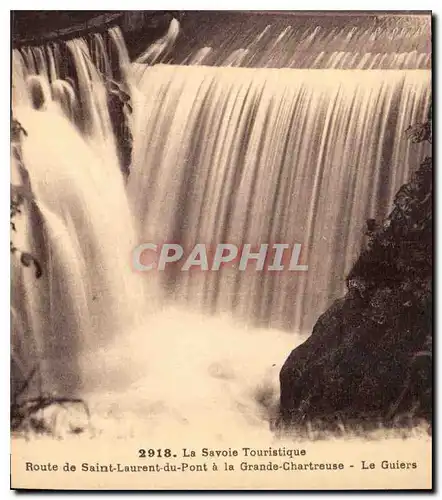 Cartes postales La Savoie touristique Route de Saint Laurent du Pont a la Grande Chartreuse le guiers