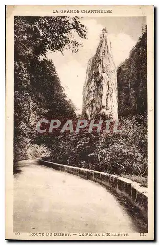 Cartes postales La Grande Chartreuse Route du Desert le Pic de l'Oeillette