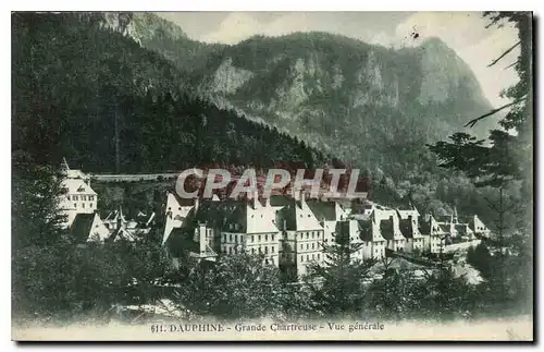 Cartes postales Dauphine Grande Chartreuse vue generale