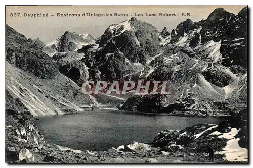 Ansichtskarte AK Dauphine Environs d'Uriage les Bains les Lacs Robert