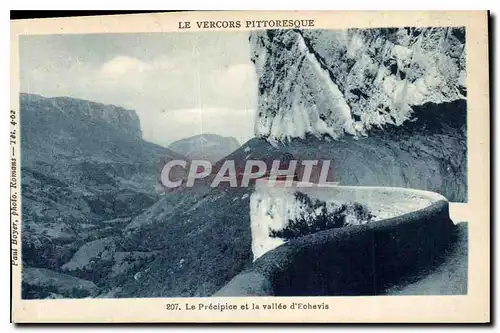 Ansichtskarte AK Le Vercors pittoresque le Precipice et la vallee d'Echevis