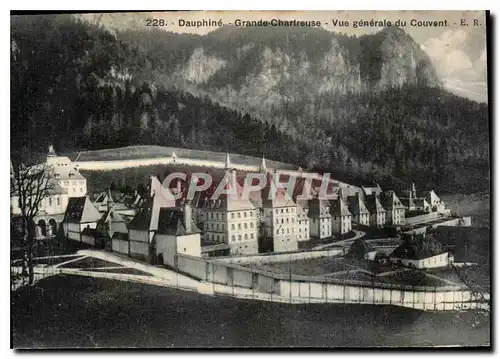 Ansichtskarte AK Dauphine Grande Chartreuse vue generale du Couvent