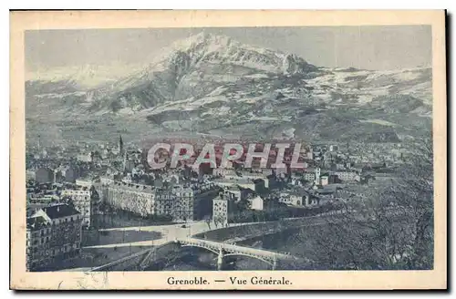 Cartes postales Grenoble vue generale