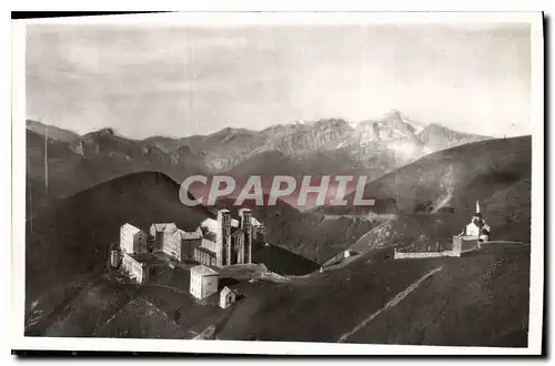 Ansichtskarte AK Notre Dame de la Salette au fond le Pic de l'Obiou