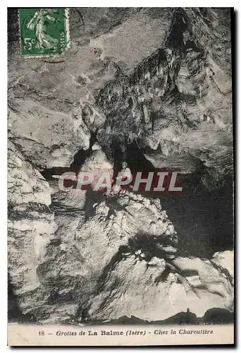 Cartes postales Grottes de la Balme Isere Chez la Charcutiere