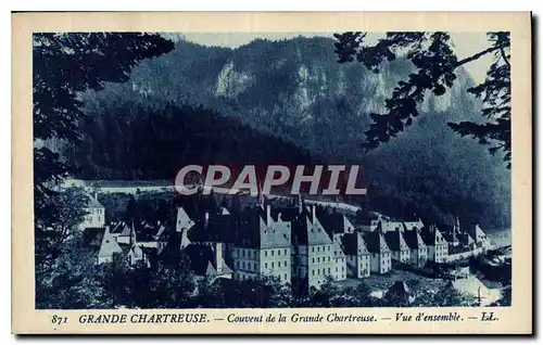 Cartes postales Grande Chartreuse Couvent de la Grande Chartreuse vue d'ensemble