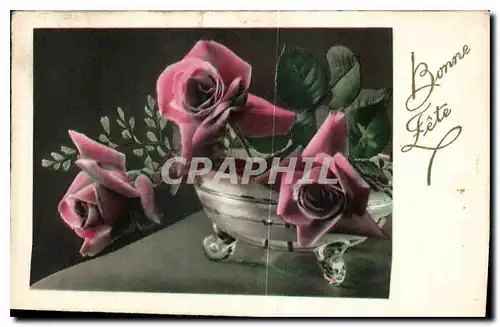 Cartes postales Bonne Fete Fleurs