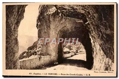 Ansichtskarte AK Dauphine Le Vercors Route des Grands Goulets