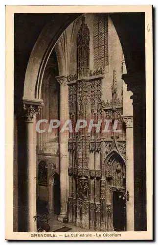 Cartes postales Grenoble La Cathedrale Le Ciborium