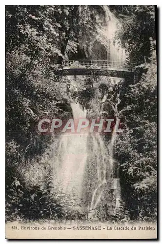 Cartes postales Environs de Grenoble Sassenage La Cascade du Parisien