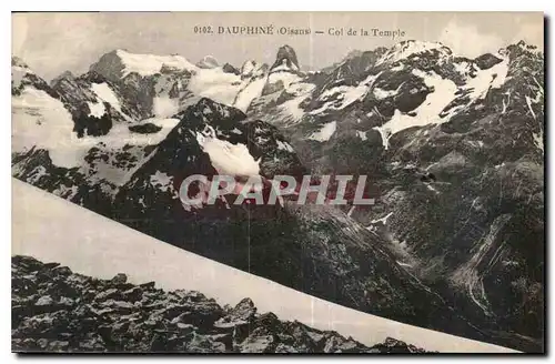 Ansichtskarte AK Dauphine Oisans Col de la Temple