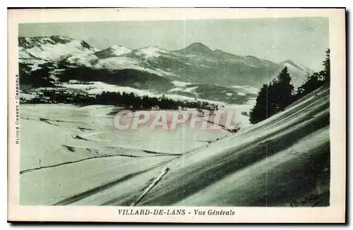 Cartes postales Villard de Lans Vue generale