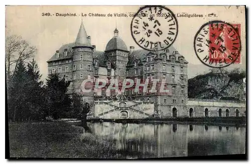 Cartes postales Dauphine Le Chateau de Vizille construit en 1620 par Lesdiguieres