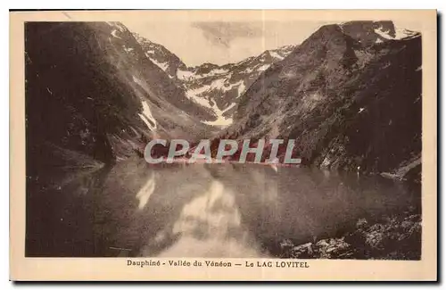 Ansichtskarte AK Dauphine Vallee du Veneon Le Lac Lovitel