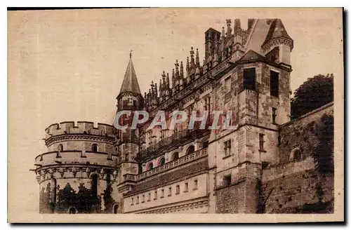 Ansichtskarte AK Amboise Le Chateau La Tour Charles VIII et Balcon de fer forge ou furent pendus les conjures